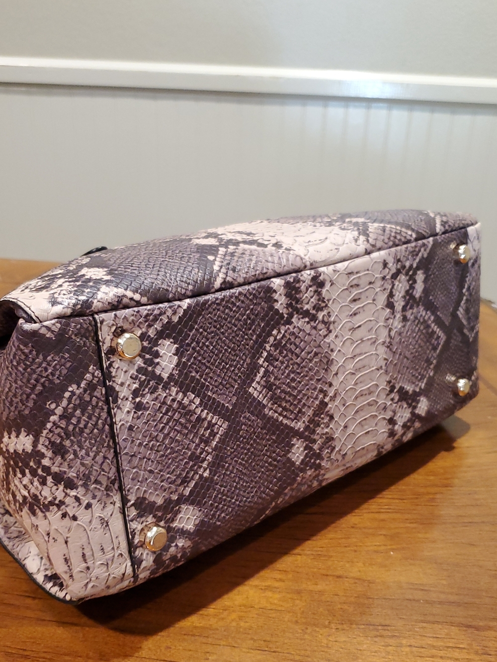 Coach Python Embossed Morgan Satchel - Picture 5 of 16